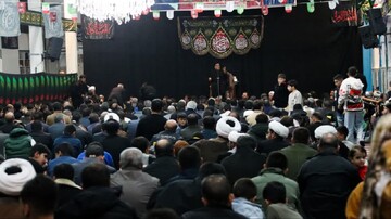 تصاویر/ مراسم عزاداری شب شهادت حضرت زهرا (س) در شهرستان شاهین دژ