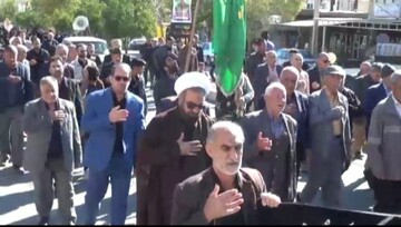 فیلم| عزاداری مردم شهرستان بدره در سالروز شهادت حضرت فاطمه زهرا(س)
