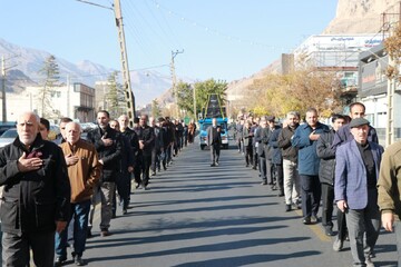 تصاویر/ عزاداری مردم شهرستان ماکو در سالروز شهادت حضرت زهرا (س)
