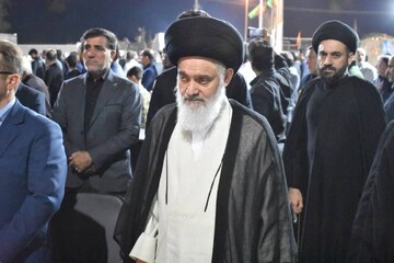 تصاویر/ مراسم شهادت حضرت زهرا(س) در روستای سرمستان با حضور آیت‌الله حسینی بوشهری