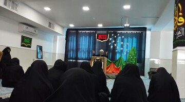 تصاویر/ طلاب مدارس علمیه خواهران استان کرمان در سوگ بانوی دوعالم