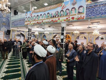 تصاویر/ مراسم سوگواری شهادت حضرت زهرا(س)  در مسجد شهدا شهرستان رودسر