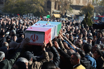 تصاویر / تشییع شهدای گمنام در همدان