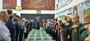 تصاویر/ مراسم عزاداری شهادت حضرت صدیقه طاهره در برازجان