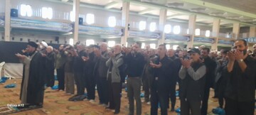 تصاویر/ نماز طلب باران در شهرستان خمین