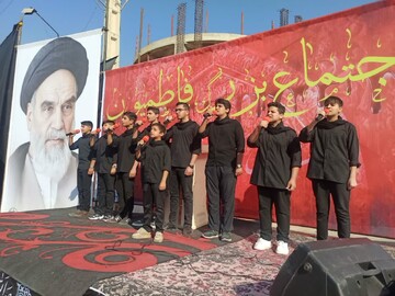 تصاویر/ اجتماع فاطمیون در برازجان