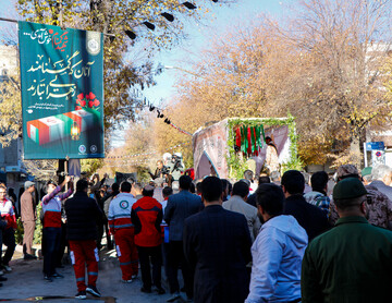 تصاویر / تشییع و خاکسپاری شهدای گمنام در شهرکرد