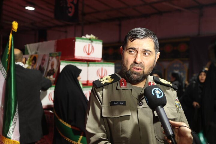 تصاویر/ وداع مردم تهران با پیکر مطهر ۱۰۰ شهید گمنام