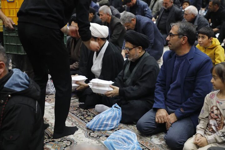 تصاویر/ مراسم سوگواری ایام فاطمیه در حسینیه ثارالله ارومیه