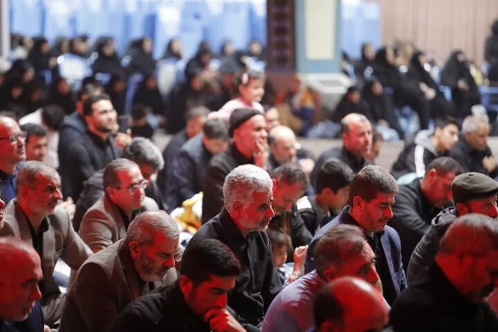 تصاویر/ مراسم سوگواری ایام فاطمیه در حسینیه ثارالله ارومیه