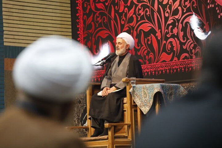 تصاویر/ مراسم سوگواری ایام فاطمیه در حسینیه ثارالله ارومیه