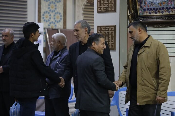 تصاویر/ مراسم سوگواری ایام فاطمیه در حسینیه ثارالله ارومیه