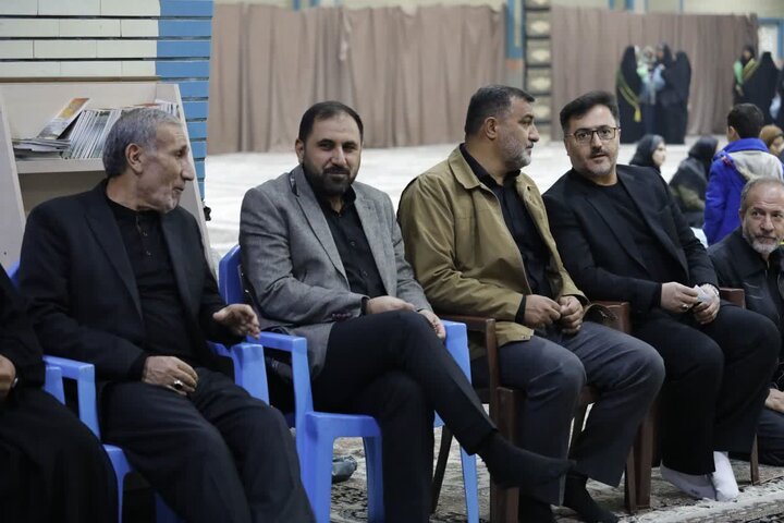 تصاویر/ مراسم سوگواری ایام فاطمیه در حسینیه ثارالله ارومیه