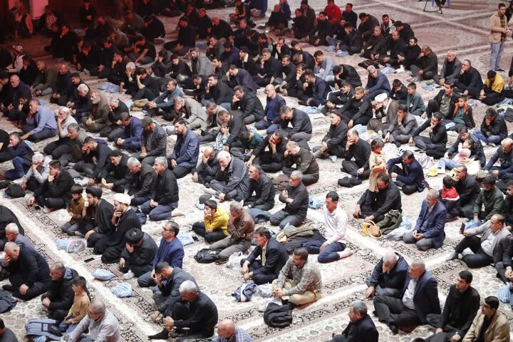 تصاویر/ مراسم سوگواری ایام فاطمیه در حسینیه ثارالله ارومیه