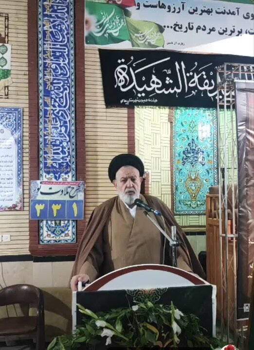 تصاویر/ ویژه برنامه خیمه مادری و  مراسم وداع با شهید گمنام در ماکو