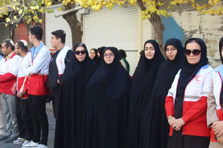 تصاویر/ مراسم استقبال و تشییع شهید گمنام در ماکو