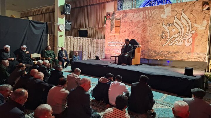 تصاویر/ مراسم عزاداری ایام فاطمیه در میاندوآب