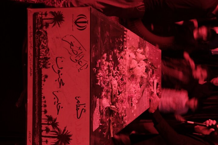 تصاویر/ تشییع پیکر شهید گمنام در مسجد یازهرا (س) ارومیه