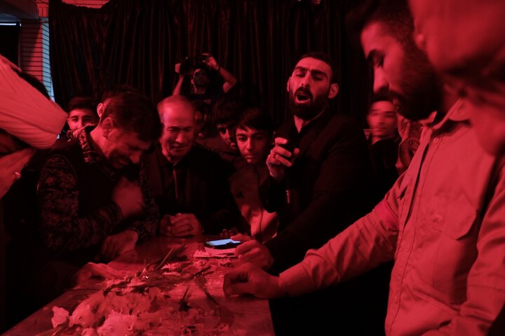 تصاویر/ تشییع پیکر شهید گمنام در مسجد یازهرا (س) ارومیه