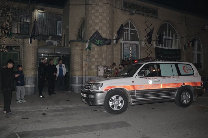 تصاویر/ تشییع پیکر شهید گمنام در مسجد یازهرا (س) ارومیه