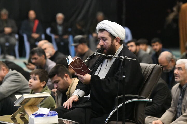 تصاویر/ مراسم عزاداری شب شهادت حضرت زهرا (س) در مصلای امام خمینی (ره) ارومیه