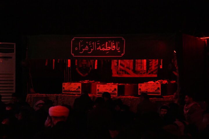 تصاویر/ مراسم عزاداری شب شهادت حضرت زهرا (س) در مصلای امام خمینی (ره) ارومیه