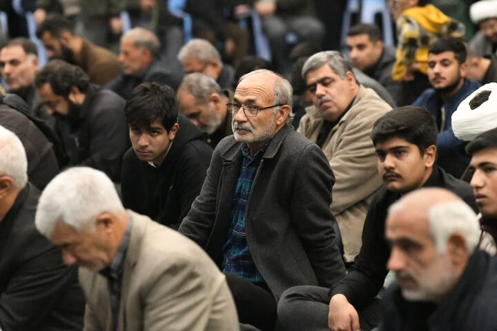 تصاویر/ مراسم عزاداری شب شهادت حضرت زهرا (س) در مصلای امام خمینی (ره) ارومیه