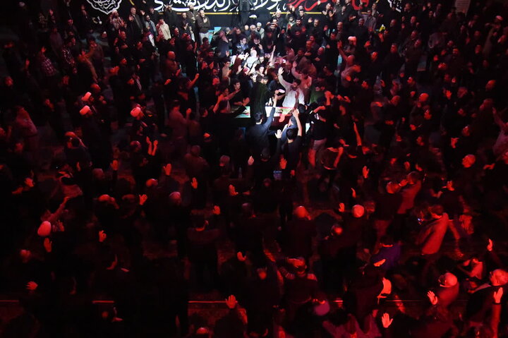 تصاویر/ مراسم عزاداری شب شهادت حضرت زهرا (س) در مصلای امام خمینی (ره) ارومیه