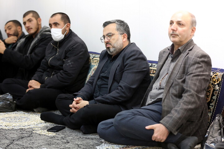 تصاویر/ مراسم عزاداری شهادت حضرت فاطمه (س) در حسینیه اشراق