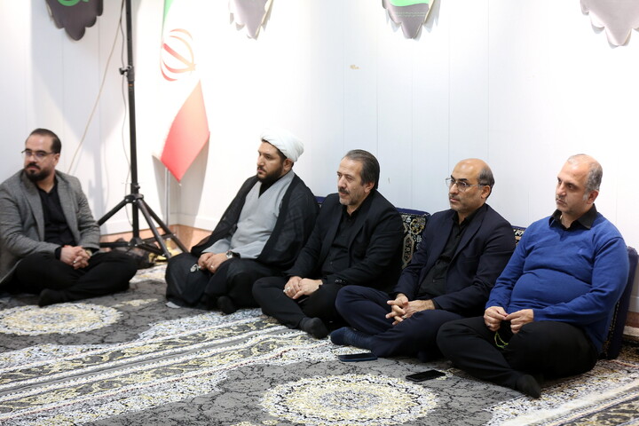 تصاویر/ مراسم عزاداری شهادت حضرت فاطمه (س) در حسینیه اشراق