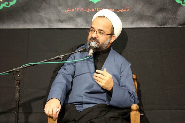 تصاویر/ مراسم عزاداری شهادت حضرت فاطمه (س) در حسینیه اشراق