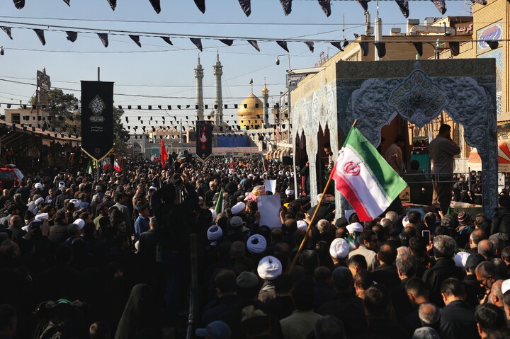 تصاویر/ تشییع پیکر مطهر شهدای گمنام در قم