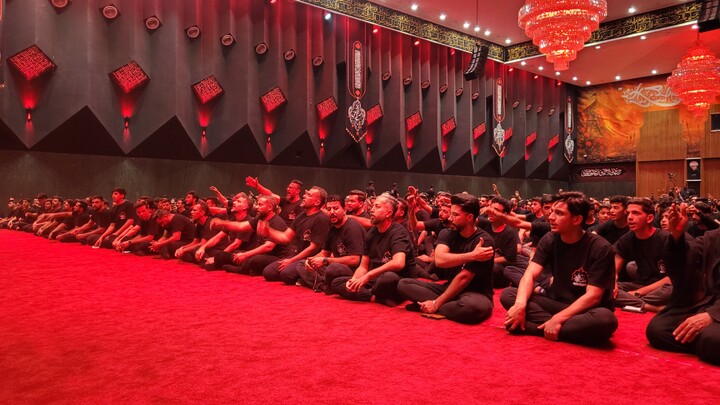 حضور امام جمعه اهواز در مراسم عزاداری و مواکب ایام فاطمیه