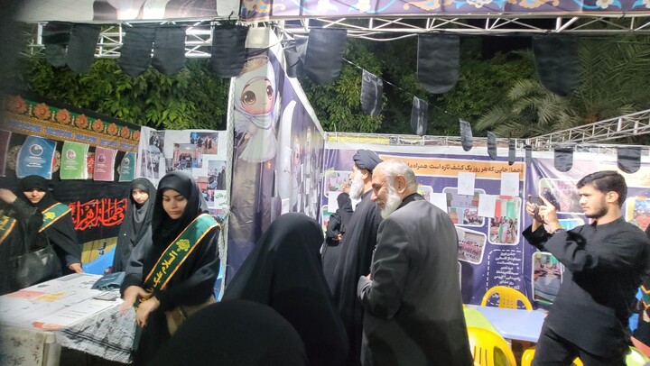 حضور امام جمعه اهواز در مراسم عزاداری و مواکب ایام فاطمیه