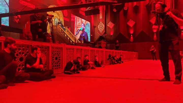 حضور امام جمعه اهواز در مراسم عزاداری و مواکب ایام فاطمیه