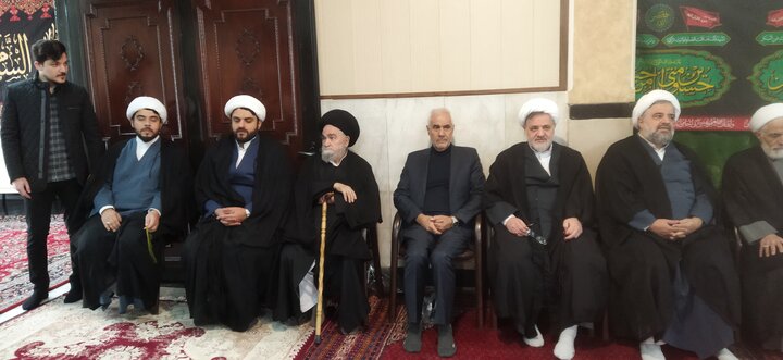 تصاویر/ اجتماع بزرگ حوزویان در مدرسه علمیه آیت الله جلالی خمینی(ره)