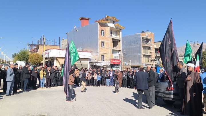 تصاویر/مراسم عزاداری در شهرستان چرداول