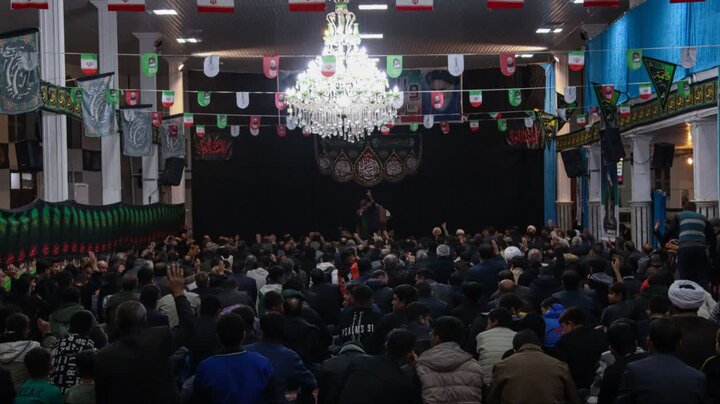 تصاویر/ مراسم عزاداری شب شهادت حضرت زهرا (س) در شهرستان شاهین دژ