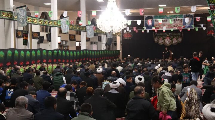 تصاویر/ مراسم عزاداری شب شهادت حضرت زهرا (س) در شهرستان شاهین دژ