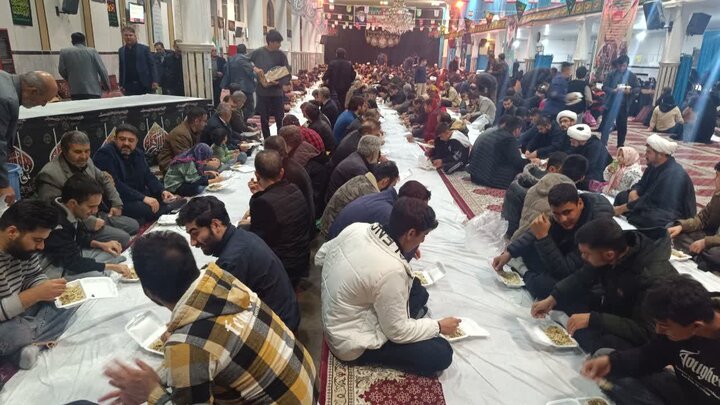 تصاویر/ مراسم عزاداری شب شهادت حضرت زهرا (س) در شهرستان شاهین دژ