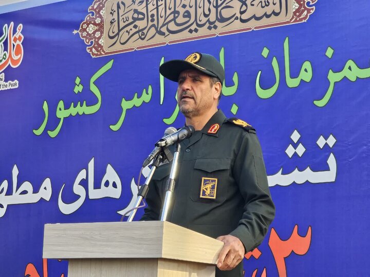 تصاویر/مراسم تشییع پیکرهای مطهر 3 شهید گمنام در شهر سنندج