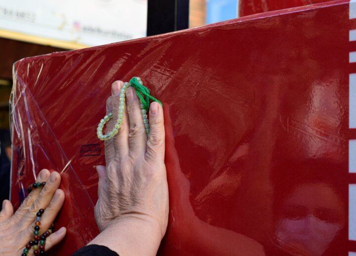 تصاویر/مراسم تشییع پیکرهای مطهر 3 شهید گمنام در شهر سنندج