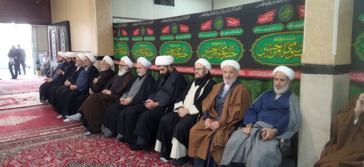 تصاویر/ اجتماع بزرگ حوزویان در مدرسه علمیه آیت الله جلالی خمینی(ره)