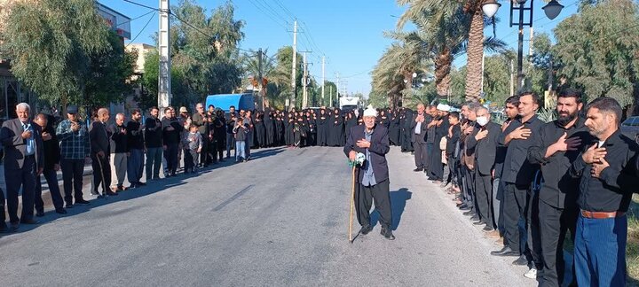 تصاویر/مراسم دسته روی بمناسبت شهادت حضرت فاطمه زهرا(سلام الله علیها) در شهرستان مهران