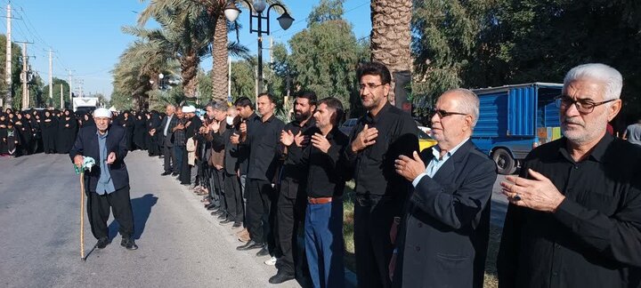 تصاویر/مراسم دسته روی بمناسبت شهادت حضرت فاطمه زهرا(سلام الله علیها) در شهرستان مهران