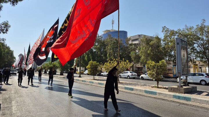 تصاویر/ تشییع باشکوه شهدا در بوشهر