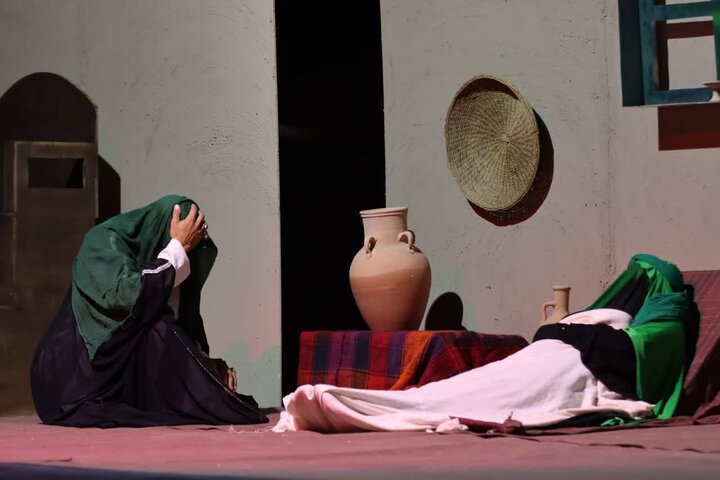 اجرای نمایش مرثیه کوچه در شهرستان چوار