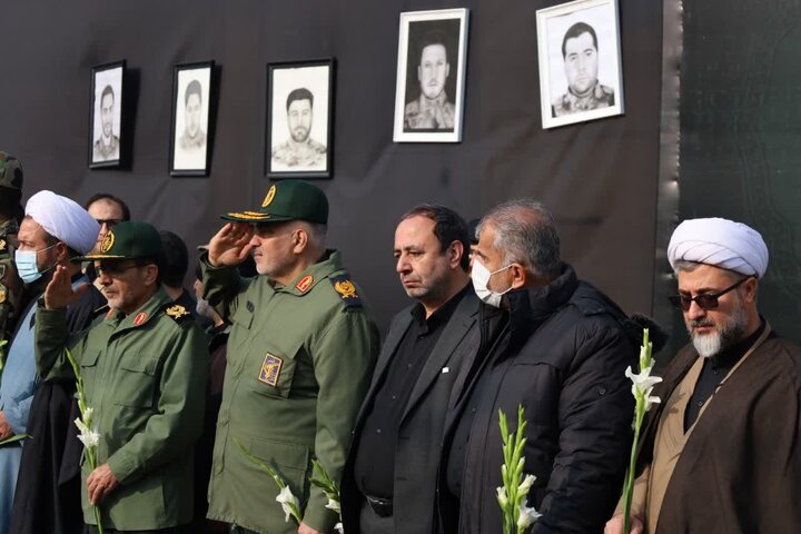 تصاویر / تشییع شهدای گمنام در ارومیه