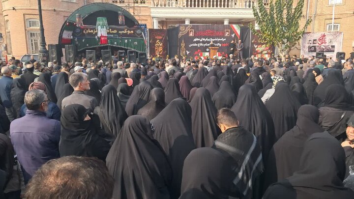 تصاویر / تشییع شهدای گمنام در ارومیه