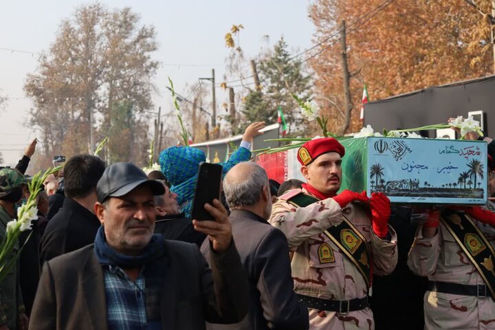 تصاویر / تشییع شهدای گمنام در ارومیه